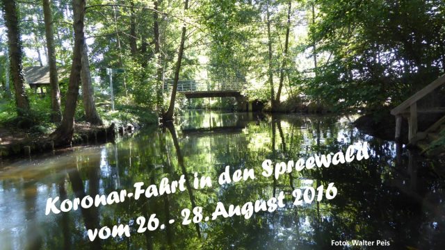 Jahresfahrt in den Spreewald 2016